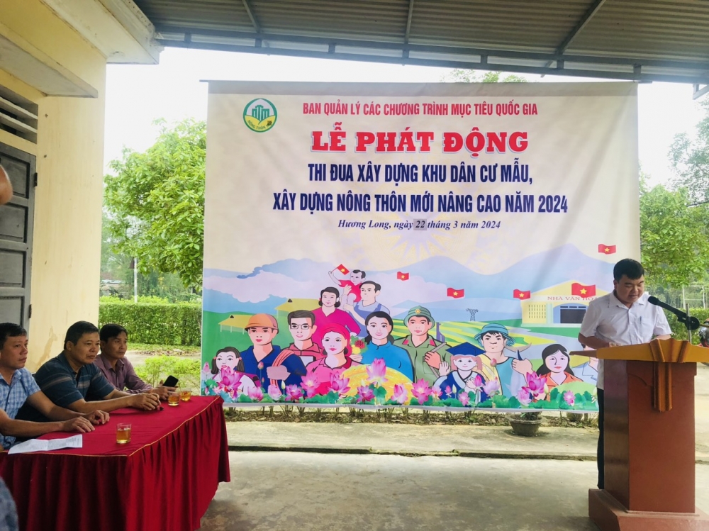 Đoàn Thanh niên xã Hương Long ra mắt công trình Đường cờ Thanh niên chào mừng  Kỷ niệm 93 năm thành lập Đoàn TNCS Hồ Chí Minh (26/3/1931 - 26/3/2024)