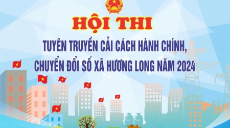 xã Hương Long tổ chức Hội thi 